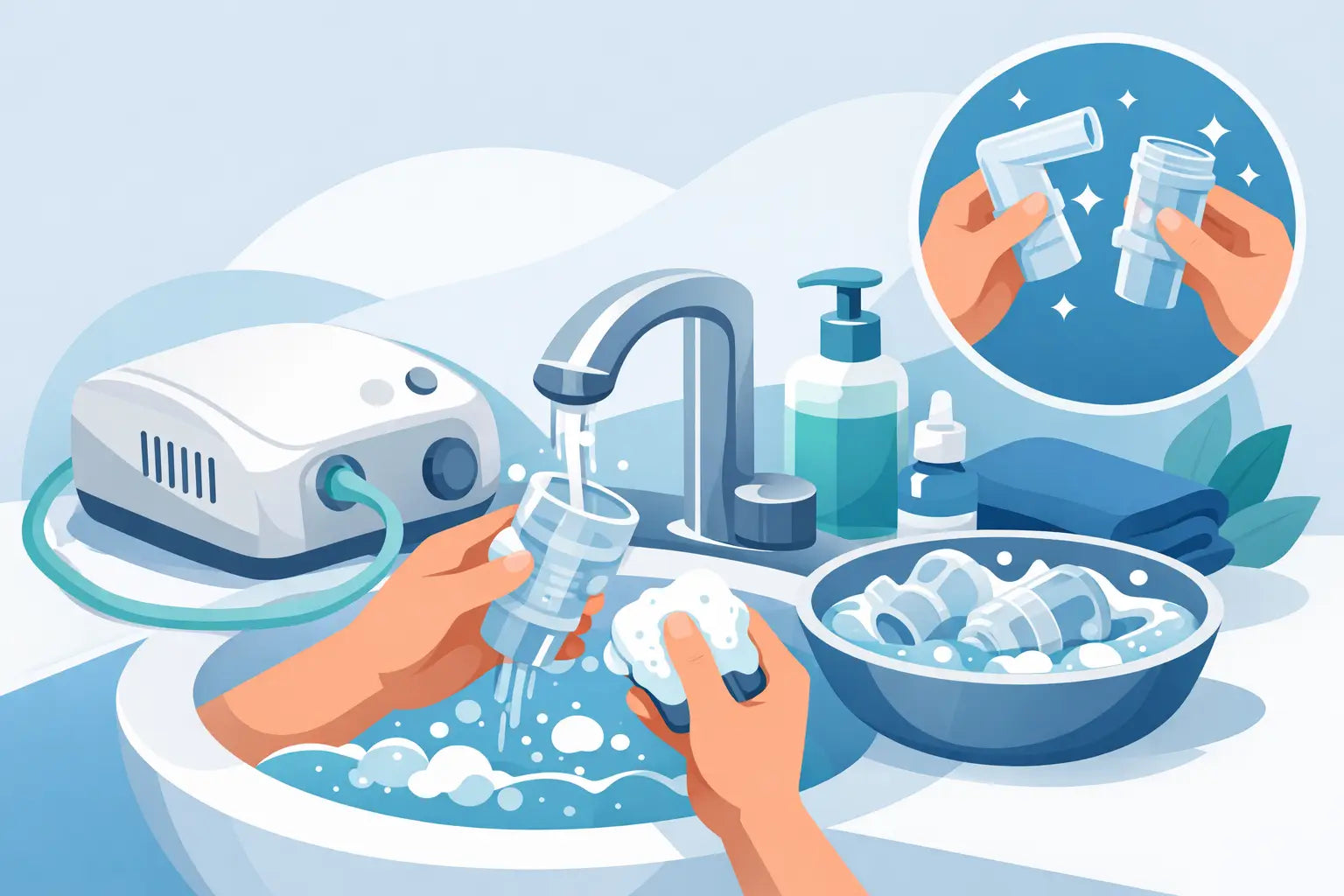 How to Clean a Nebulizer the Right Way
